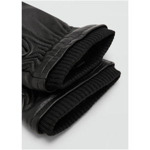 Guantes de invierno de piel de oveja para hombre - Product Image 6