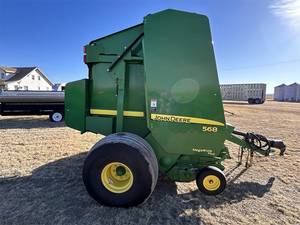 รถแทรกเตอร์ม้วนฟางกลม JOHN DEAR 568 รุ่นใหม่ พร้อมเกียร์อเนกประสงค์ รับประกัน 2 ปี ขายส่ง - Product Image 4