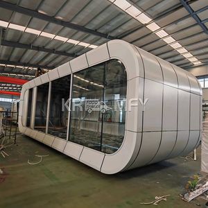 2025 Luxury Capsule Cabin Modern Prefab Mobile Tiny <b>House</b> For Outdoor Sleep Hotel Container Home - Product Image 4