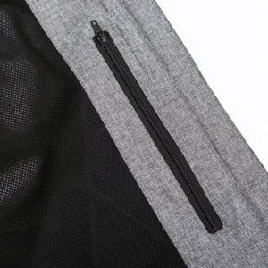 Chaqueta de lluvia cortavientos con capucha de alta calidad para hombres Lona acolchada ligera con cuello alto transpirable y recubierto - Product Image 2