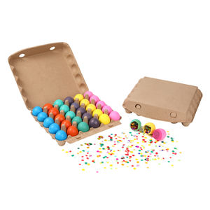 30CT al por mayor huevos de Pascua para juegos de fiesta Egg Hunt Cascarones mejores regalos del Festival de Pascua para niños - Product Image 1