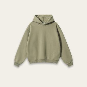 Sweats à capuche en coton unisexe Streetwear d'hiver avec col crocheté double couche Motif solide Doublé Design Taille XL ODM Supply - Product Image 6