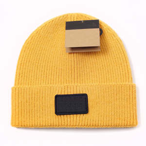 Wholesale Luxury 100% Acrylic Knitted <b>Winter</b> <b>Hats</b> <b>for</b> <b>Men</b> Women Customizable Designer Logo Soft Comfortable Travel Character - Product Image 3
