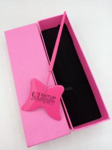 Miroir de poche rond éclairé de haute qualité en acier inoxydable avec revêtement en poudre argentée pour extensions de cils, outil de beauté personnalisable avec logo - Product Image 2