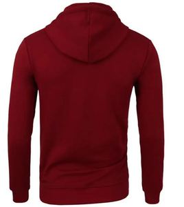 Chaqueta con capucha de lana gruesa para hombre, ropa de calle holgada informal cálida de invierno - Product Image 2