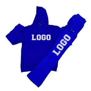 Conjuntos de chándales informales con logotipo personalizado, chándal liso para hombre, chándal transpirable deportivo para gimnasio, chándal para correr, conjuntos de chándal de entrenamiento de fútbol - Product Image 2