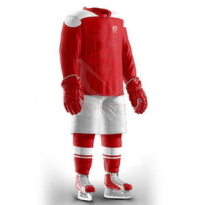 2025 Conjunto de hockey sobre hielo juvenil personalizado Camisetas y pantalones cortos personalizados de alta calidad El mejor diseño para jugadores jóvenes - Product Image 2