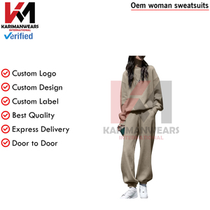 Conjunto de pantalones y sudadera de manga larga para mujer, conjuntos de 2 uds, sudaderas holgadas informales a la moda, chándales de otoño, chándales - Product Image 6