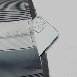 Short à taille élastique fait sur mesure, style décontracté, design à sublimation, prix raisonnable sur le devant pour une utilisation en extérieur par client - Product Image 5