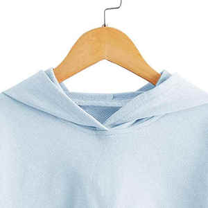 Sudadera corta con capucha personalizada para mujer, sudaderas informales con capucha y Jersey recortado de gran tamaño para mujer - Product Image 4