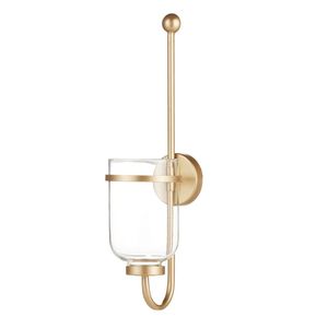 Artistic Metal <b>Wall</b> Candle <b>Sconce</b> For Living Space With Intricate Carved Detailing And Elegant Candle <b>Light</b> - Product Image 5