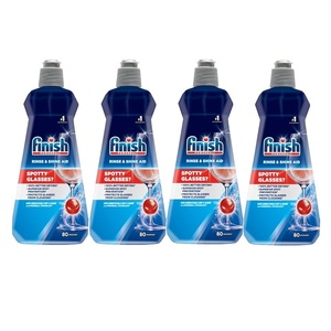 Finish Rinse and Shine Aid, 80 Lavages, Formule Avancée pour des Vaisselle et Ustensiles Brillants et Propres - Product Image 5