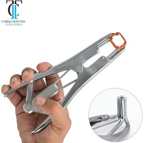 Elastador Veterinario de Acero Inoxidable para Ovejas, Cabras y Corderos, Equipo de Castración, TARIQ CRAFTED INDUSTRIES - Product Image 1