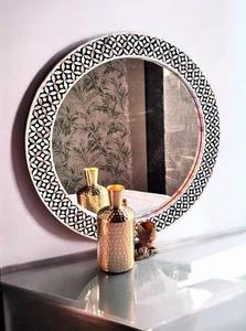 Best Selling Indian Handmade Modern Style <b>Wall</b> <b>Mirror</b> High Quality Mother Pearl Inlay Decorative Frame Luxury Home Decor - Product Image 4