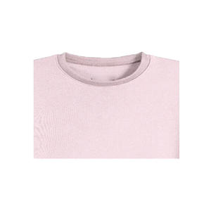 เสื้อยืดแขนสั้นคอกลมไซส์ใหญ่สำหรับผู้หญิง ผ้าฝ้ายออร์แกนิค 100% ระบายอากาศได้ดี เป็นมิตรกับสิ่งแวดล้อม สีชมพู สไตล์ลำลอง - Product Image 4