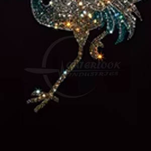 Conception la plus populaire T-shirt strass pour hommes T-shirt strass personnalisé pour hommes Strass de meilleure qualité - Product Image 2