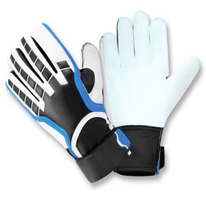 Gants de gardien de but de football professionnels en latex 4 mm 3D imperméables respirants à lacets pour l'extérieur, paire personnalisée pour le sport - Product Image 4