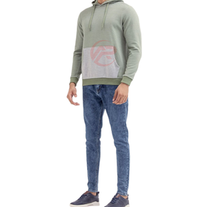 เสื้อฮู้ดผู้ชายแบบลำลองระบายอากาศได้ดีมีฮู้ดสั่งตัดตามแบบมีในสต็อก - Product Image 2