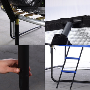 Zoshine 10ft Trampoline cho trẻ em và người lớn ngoài trời sân sau vui vẻ tập thể dục Vòng <span class=keywords><strong>trampolines</strong></span> với bao vây <span class=keywords><strong>Net</strong></span> - Product Image 4