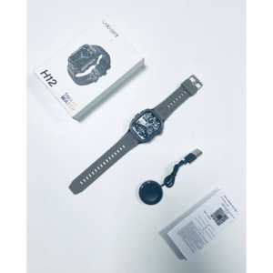 Montre connectée Kairui H12 41-43 mm, écran tactile TFT, appels Bluetooth, fréquence cardiaque, oxygène sanguin, IP67, charge magnétique, unisexe - Product Image 3