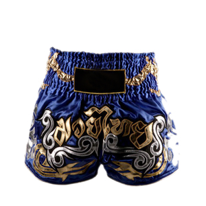 Vente en gros de shorts de Muay Thai avec logos personnalisés Service pour hommes vêtements de combat de fitness shorts de Muay Thai courts personnalisés - Product Image 1