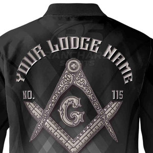 Veste de club maçonnique à fermeture éclair, tissu de qualité supérieure, broderie personnalisée, vêtements maçonniques, veste d'extérieur - Product Image 6