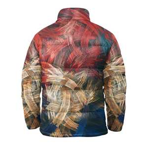 2024 Men's <b>Light</b> Weight Full Sublimation Printed Sportswear <b>Puffer</b> <b>Jacket</b> Quilted Padded <b>Jacket</b> Bubble <b>Jacket</b> - Product Image 2