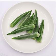 OKRA PURA CONGELADA CORTA LA ETIQUETA DE LIMPIEZA VEGETAL DE ALTA FIBRA INGREDIENTE A BASE DE PLANTAS AMIGABLE INMUNE - Product Image 2