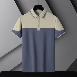 Camisas de Golf de Manga Corta para Hombre de Alta Calidad, Sólidas, Transpirables, de Verano, 100% Algodón, Talla Grande, Tejido de Punto de Secado Rápido, con Botones - Product Image 5