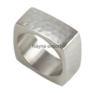 ผ้าเช็ดปากแหวนทองแฟนซีตกแต่งโต๊ะโลหะสำหรับงานเลี้ยง - Product Image 6