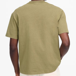 100% Cotton Men's <b>Tshirts</b> Short Sleeve T Shirts Top Summer <b>Tshirts</b> for Men Sustainable Organic T-shirt Oversized - Product Image 4