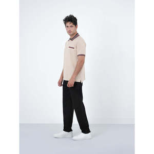 เสื้อโปโล CADIZ ODM รุ่น MC2166 ทรงปกติ สีพื้น คอปกปักสีเข้ม ผ้าสแปนเด็กซ์คุณภาพสูง ไซส์ 6XL แขนสั้น - Product Image 3