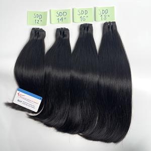 Expédition rapide Vietnames Cheveux Trame Bundles Soie Droite 6 à 30 pouces Vierge Remy Bundles de Cheveux Humains Extensions de Cheveux Bruts - Product Image 1