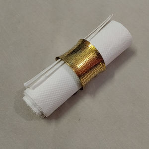 Ensemble de ronds à serviette en résine multicolore de la meilleure conception Vaisselle multiforme pour la maison et le restaurant Cuisine Nouveau style de vaisselle - Product Image 5