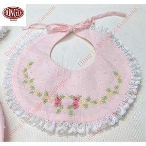 ชุดรอมเปอร์ปักด้วยมือลายดอกไม้ผ้าฝ้ายสำหรับเด็กผู้หญิง - Product Image 3