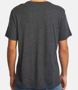 T-shirt d'été décontracté à manches courtes en coton biologique uni doux et confortable Pakistan de la plus haute qualité pour les adultes - Product Image 4