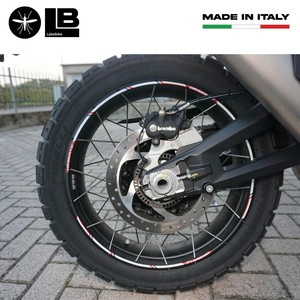 Personalizza la tua Ducati DesertX con adesivi per ruote da moto 21-18 - Product Image 3