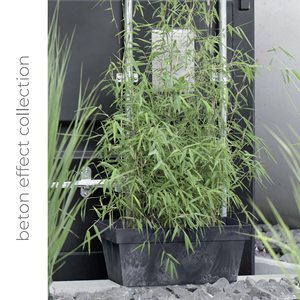 CUBE BETON EFFECT 1.2L. Vaso da fiori, dimensioni (mm) 140x140x124, colore cemento - Product Image 2