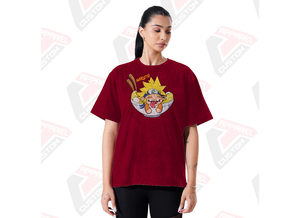 เสื้อยืดผ้ายีนส์ผ้าลูกฟูกสำหรับผู้หญิงผ้าเดนิมผ้าลูกฟูกผ้าฝ้าย100% นุ่มสวมใส่สบายทันสมัยเป็นมิตรกับสิ่งแวดล้อม - Product Image 6