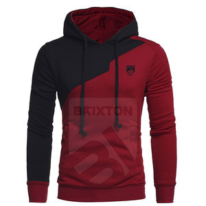 Sweat à capuche moderne 100% coton pour hommes, matériau doux au toucher pour un style décontracté pour la détente ou les activités de plein air en hiver - Product Image 1