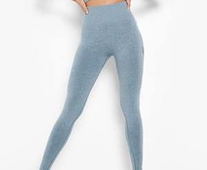 กางเกงโยคะเอวสูงสำหรับผู้หญิงกางเกงเลคกิ้งสำหรับเล่นโยคะฟิตเนส - Product Image 4