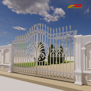 Mejore la seguridad y la elegancia de su hogar con puertas de hierro forjado personalizadas diseñadas para la belleza y la durabilidad - Product Image 3