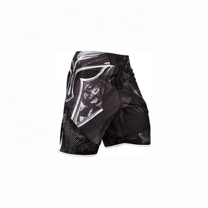 Shorts MMA personnalisés imprimés par transfert thermique, durables, pour hommes, séchage rapide, polyester, vêtements d'arts martiaux mixtes, coupe régulière pour adultes - Product Image 4