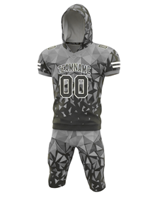 Drapeau de football de haute qualité de conception OEM en gros et maillot à capuche de sublimation uniforme de compression 7v7 - Product Image 6