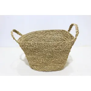 Exclusive Offer Serenity: Handcrafted Seagrass Basket Home Best Price Guarantee for Exceptional Home Decor