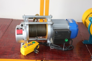 Motor Derek Listrik <span class=keywords><strong>KCD</strong></span>, Derek Kabel Listrik Aluminium dengan Troli Listrik, Peralatan Pengangkat Konstruksi, Derek Listrik - Product Image 5