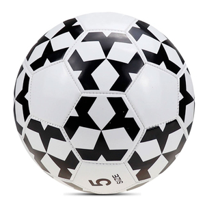 Ballon d'entraînement en cuir PU Football Grip durable Taille 5 Sports de plein air Ballon de jeu d'entraînement de Match professionnel - Product Image 4