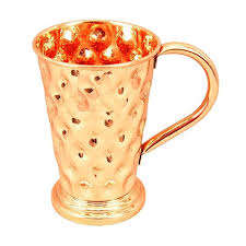 Insulated copper <b>mug</b> with <b>double</b>-<b>wall</b> construction for temperature control At Wholesale Price By HF CRAFTS - Product Image 2