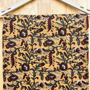 Bloc floral impression personnalisée coton tissu indien à la main été tricoté multicolore course artisanat faisant du matériel en gros - Product Image 1