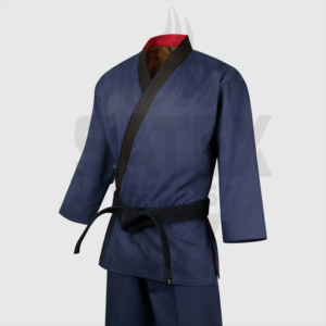 ชุดยูนิฟอร์มเทควันโดแบบสลิมฟิต แขนสั้น น้ำหนักเบา สำหรับทุกเพศ  รับสกรีนโลโก้ ผ้าฝ้าย 100% ระบายอากาศ แห้งเร็ว  เสื้อและกางเกงแบบปรับแต่งได้ - Product Image 2